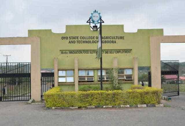 OYSCATECH ND Programmes Post UTME Form | 2025/2026