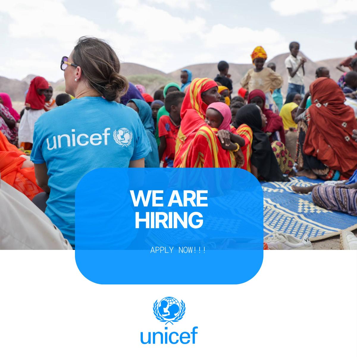 UNICEF is Hiring 5 Assistants | 2025