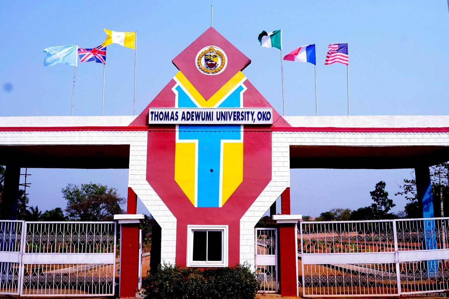 Thomas Adewumi University IJMB Form | 2025/2026