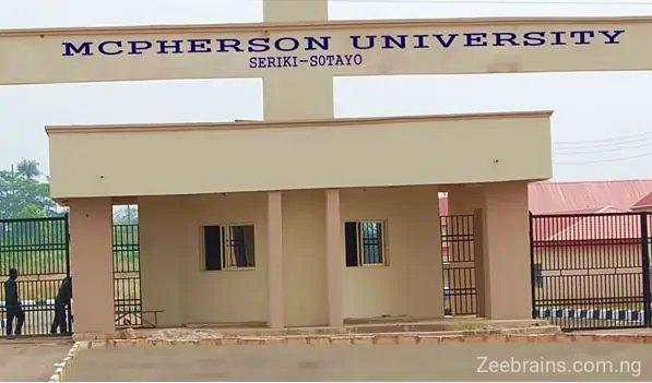 McPherson University JUPEB Form | 2025/2026