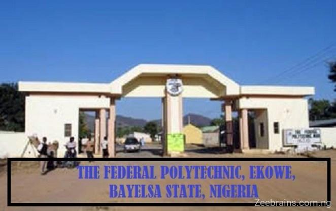 Federal Polytechnic Ekowe HND Form | 2025/2026