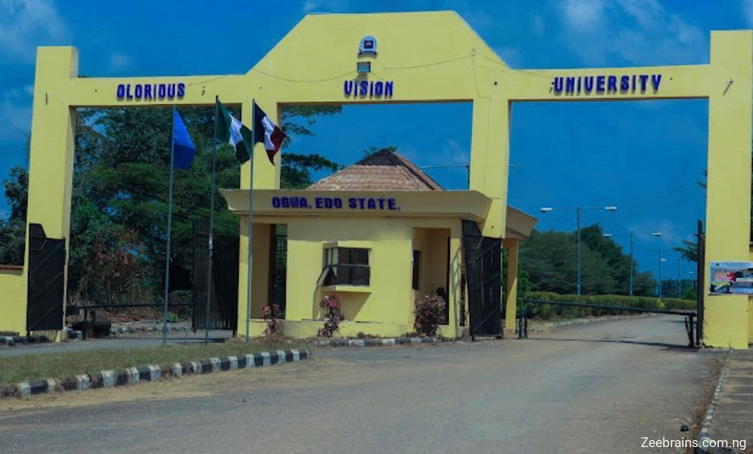 Glorious Vision University School Fees | 2025/2026