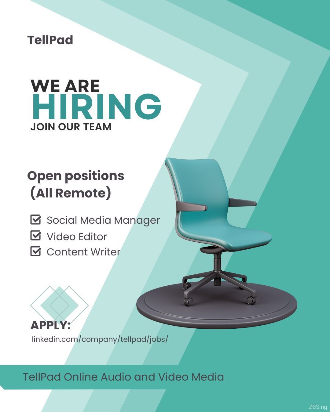 Remote Video Editor Needed | TellPad